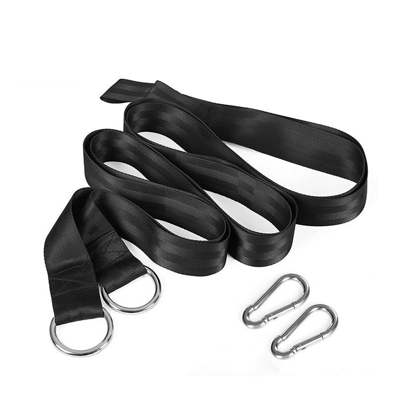 Nylon Suspensionis Straps pro Swings et Hammocks: Elige ius Strap Latitudo, Longitudo, et Textura pro Applicatione